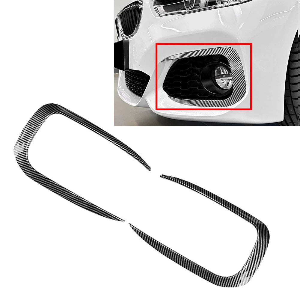 Front Bumper Side Fog Light Grille Canard Spoiler Splitter For BMW F20 F21 15-19
