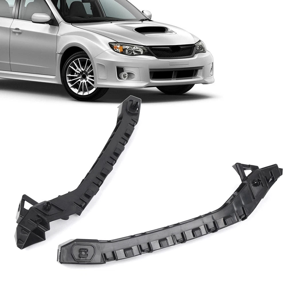 Pair Front Bumper Bracket Holder Support Mount For Subaru Impreza WRX 2011-2014