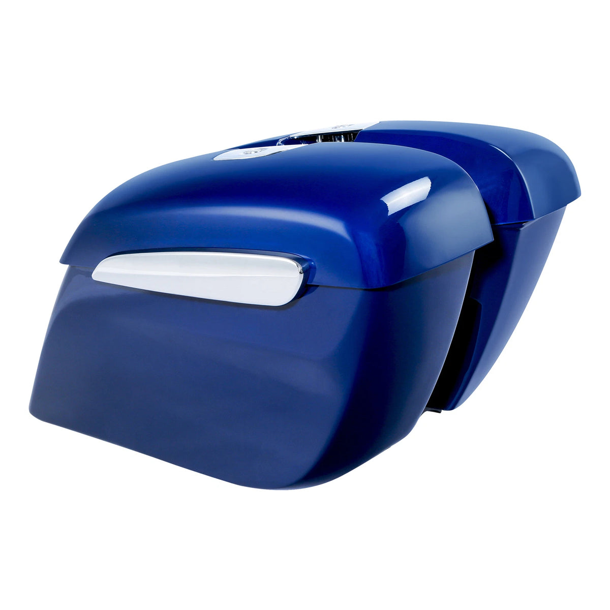 Hard Saddlebags Fit For Indian Chieftain 19-25 Roadmaster Dark Horse 20-25 Blue
