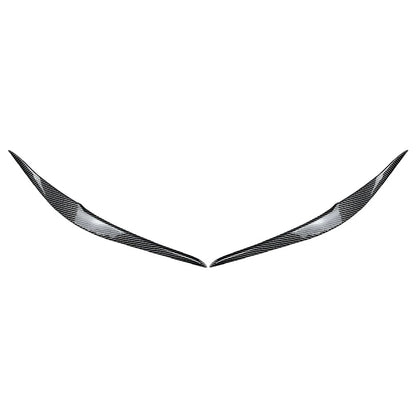Headlights Eyebrow Cover Trim For BMW 2 Series F22 F23 F87 M2 2 Door 2014-2021