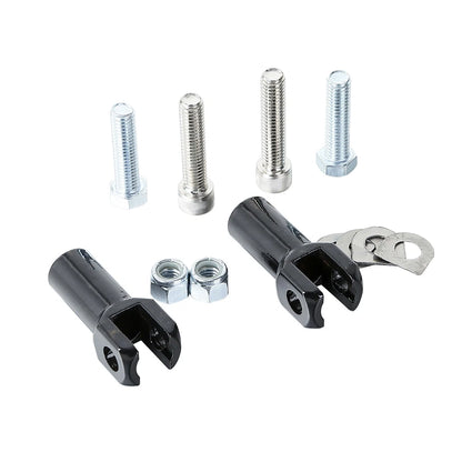Rear Passenger Footpeg Pegs Support Mount For Harley Softail Fatboy 2000-2006 05