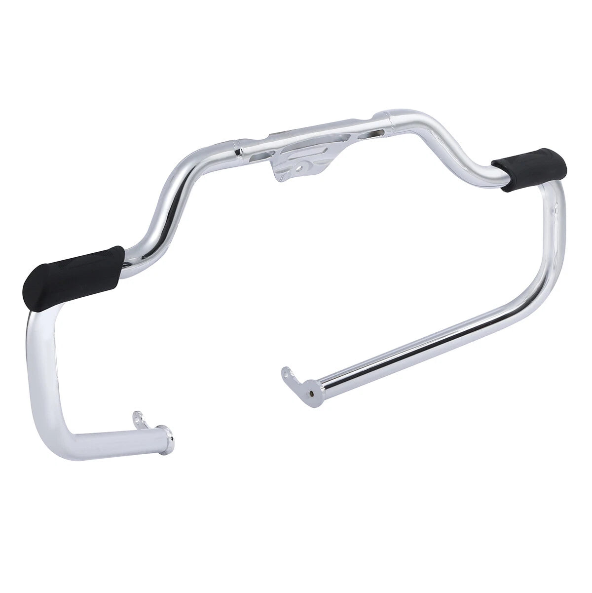Chrome Mustache Engine Guard Bar For Harley Softail Low Rider Slim 2018-Up 2019