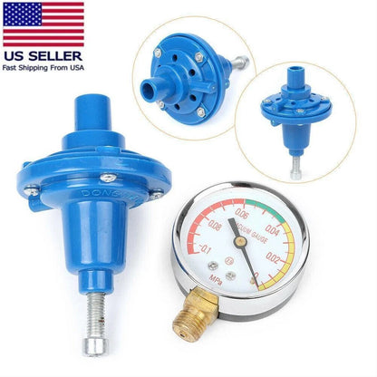 Vacuum Regulator GaugeController Pulsator Surge Milker Hardware Kit Cow Goat+US