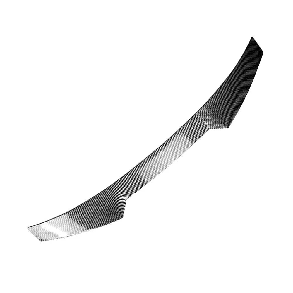 Carbon Look Rear Roof Spoiler Wing Lip For Audi A3 S3 RS3 4-Door Sedan 2014-2020