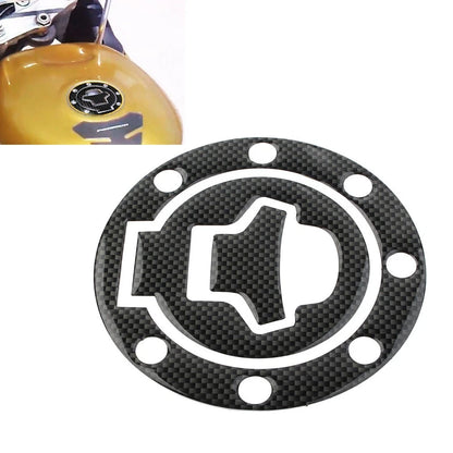 Carbon fiber Gas Tank Fuel Cap Cover Protector Pad GSXR-600/750/1000 1997-2003