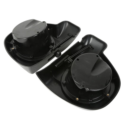 6.5" Speaker Pods Boxes Lower Vented Fairing Fit For Harley Touring Models 14-24