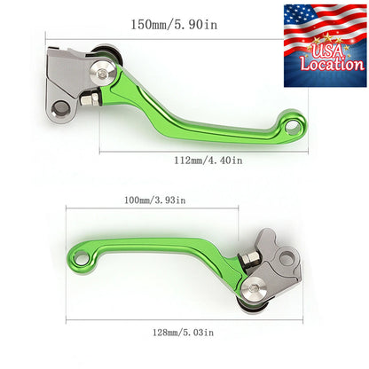 For Kawasaki KLX150S 2009-2013 KLX150L 2014-2024 FXCNC Brake Clutch Levers Grips