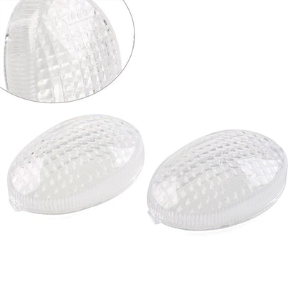 2x Motorcycle Turn Signal Light Lens Fit KAWASAKI EX250R NINJA 250R Vulcan Clear