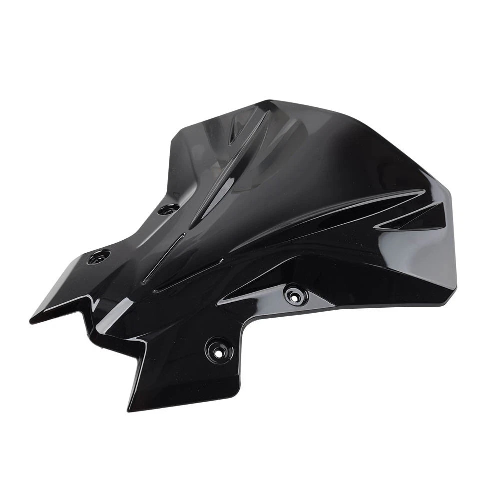 Glossy Black Windscreen Windshield Visor Deflector For Kawasaki Z900 2020-2024