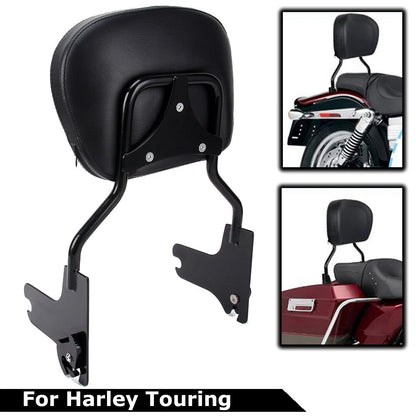 Detachable Passenger Backrest Sissy Bar For Harley Touring Road King 1997-2008