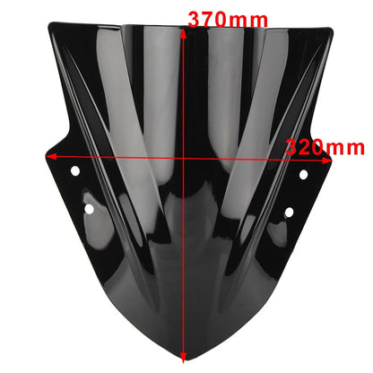 Front Windshield Windscreen Fit KAWASAKI EX300 ninja 300/250 13-17 Deep-Iridium