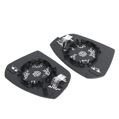 1 Pair Side Mirror Glass Heated Mirror Glass For Ford Escape 2017-2019