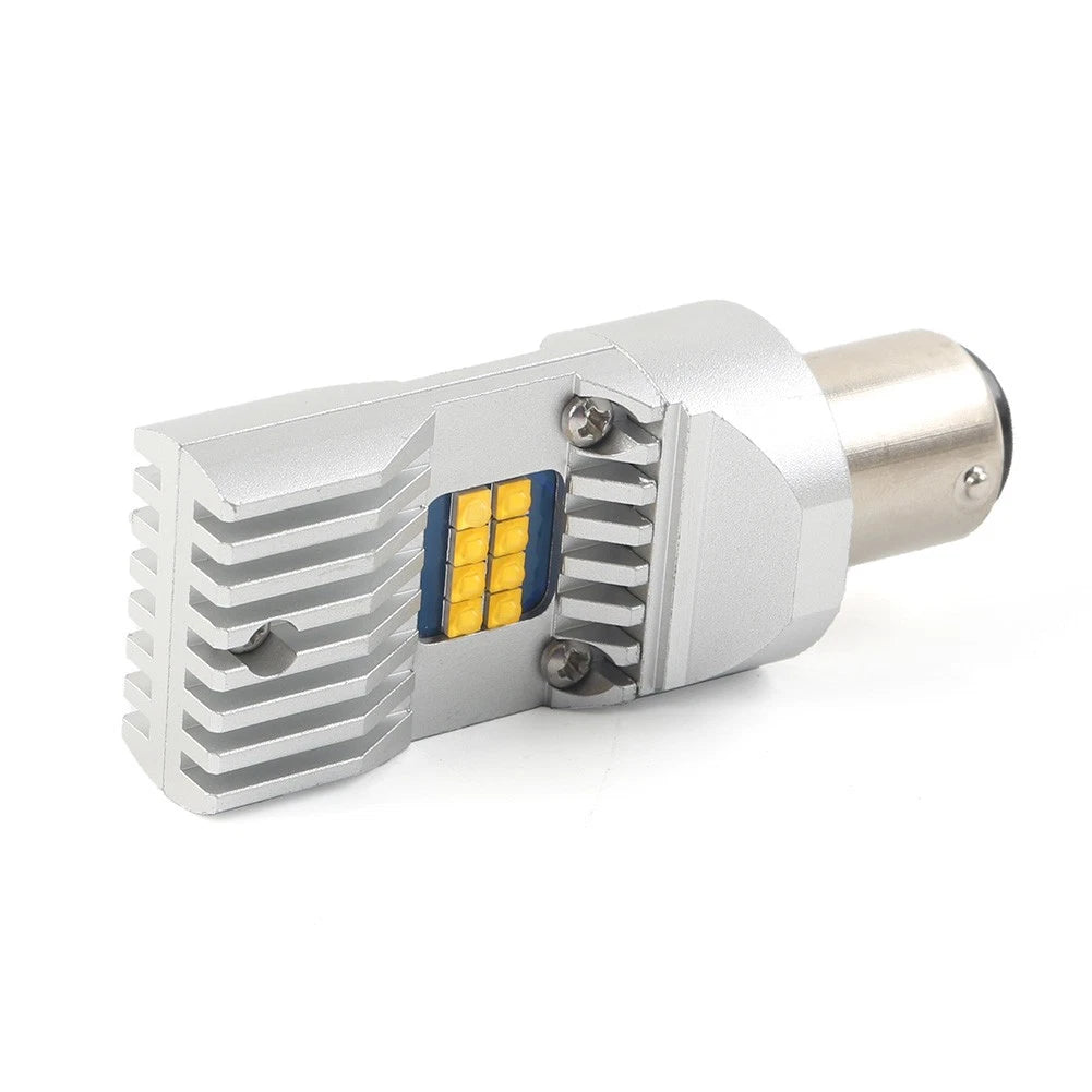 LED Headlight Bulb 6V Or 12V Fitd Model A Model T BA15D Warm White Light