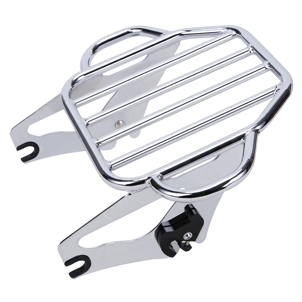 Detachable Two-Up Luggage Rack For Harley Touring Road King Street Glide 09-22