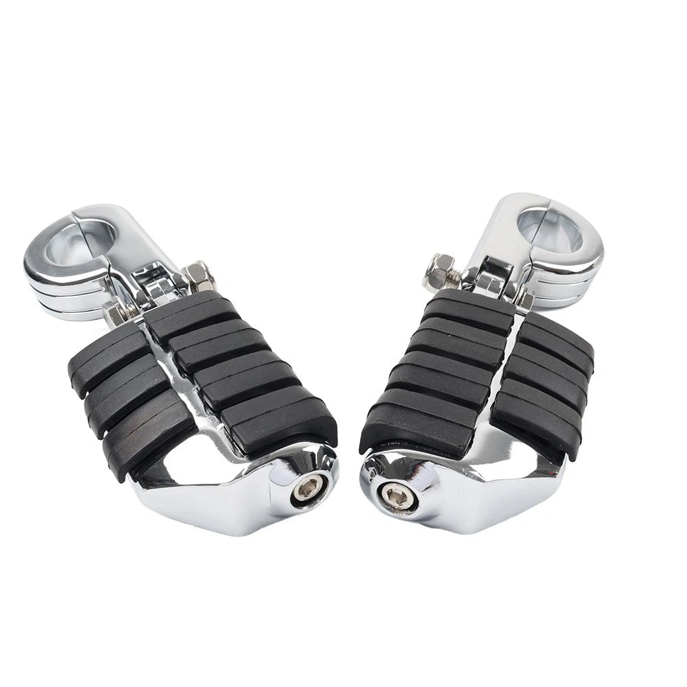 1-1/4" Highway Bar Footpeg Foot Pegs Mount For Harley Touring Road Street Glide