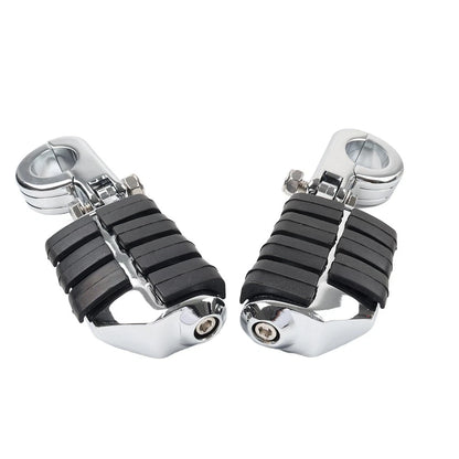 1-1/4" Highway Bar Footpeg Foot Pegs Mount For Harley Touring Road Street Glide