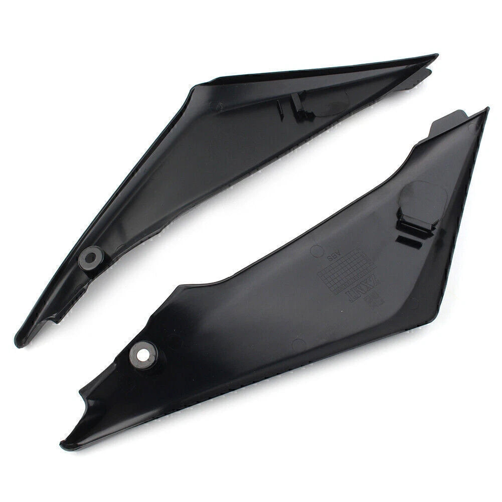 2x Gas Tank Side Cover Panel Fairing Pair For Suzuki GSXR 1000 2005 2006 Black