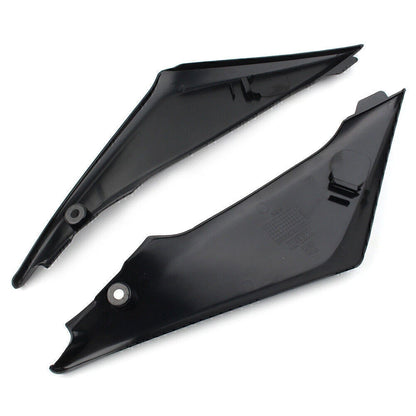 2x Gas Tank Side Cover Panel Fairing Pair For Suzuki GSXR 1000 2005 2006 Black