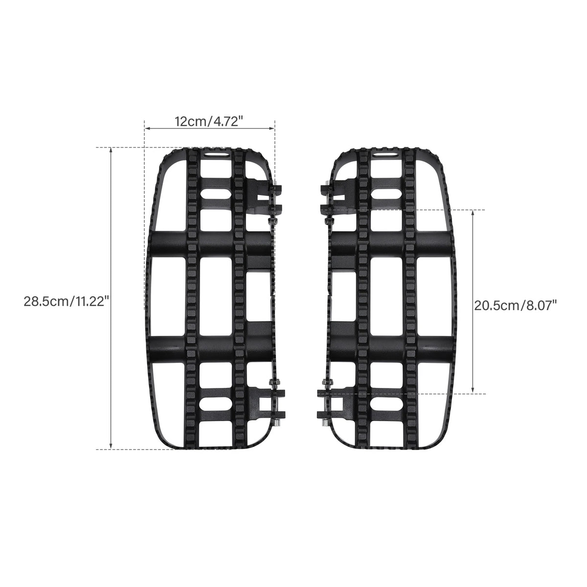 Black Driver Floorboard Footboard Fit For Harley Electra Street Glide 2014-24 23