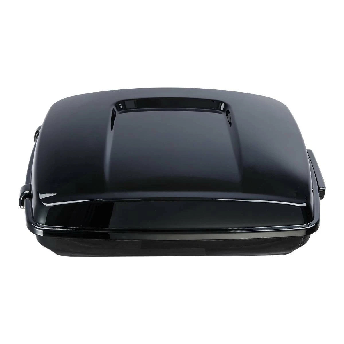 Black Razor Trunk & Mount Rack Fit For Harley Touring Road Glide 14-25