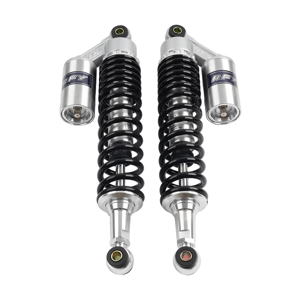 8MM Spring 375MM Rear Shock Absorber For Yamaha Banshee 350 YFZ350 1987-2006 Blk