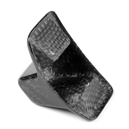Gear Lever Shift Knob Cover Trim Fit Audi A3 S3 RS3 8Y 20-23 Carbon Fiber Black