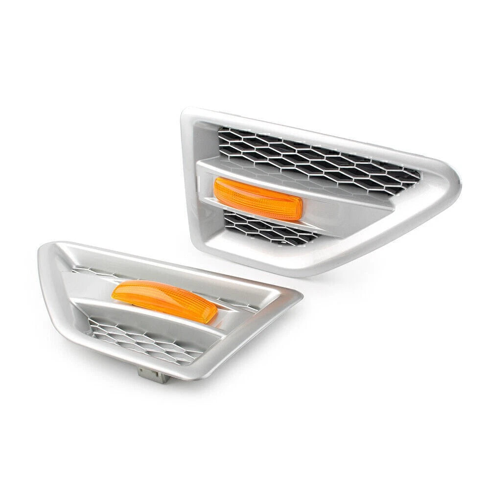 Pair Side Vent Grille Mesh Grill For Land Rover Freelander2 LR2 2008-2016 2015