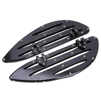Driver Passenger Floorboards Foot Pegs Floor Boards Fit For Harley Electra Glide