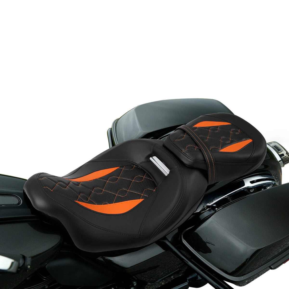 Driver Passenger Gel Seat Fit For Harley Touring Road KIng Glide 2009-23 2021