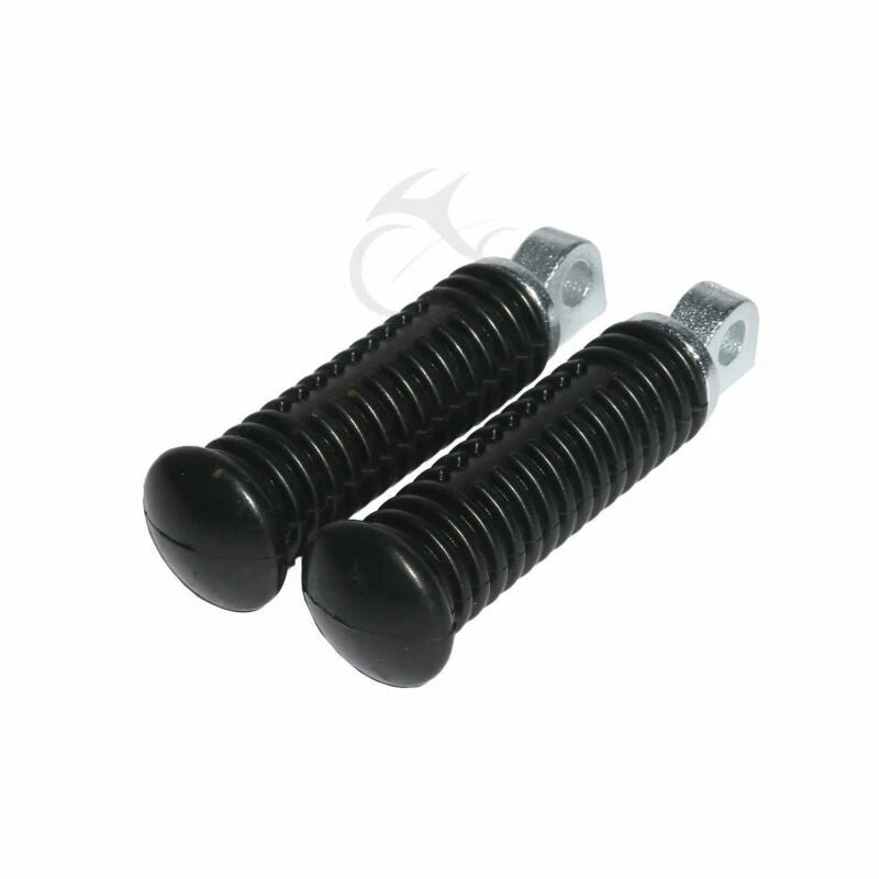 Black Passenger Footpeg Foot Pegs Mount For Harley Touring Electra Glide 1993-Up