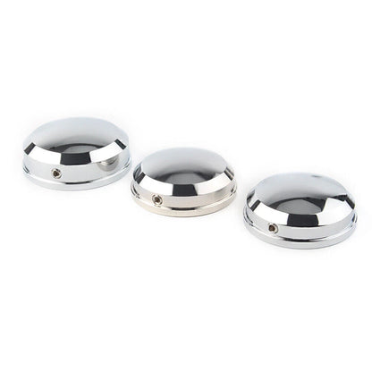 Upper Fork Stem Nut Covers Kit Chrome for Harley FLSS FLSTF FLSTFB FLSTFBS USA