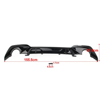 Rear Bumper Lip Diffuser Lip For BMW 3 Series G20 G21 G28 2019+ Carbon Fiber USA
