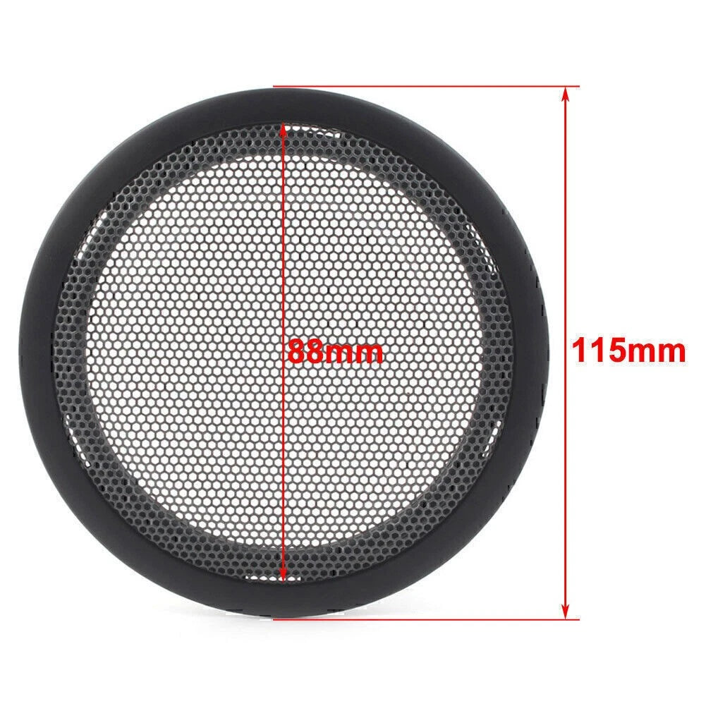 Black Speaker Trim Cover Decoration Universal for BMW 3 Series F30 F35 4 Series