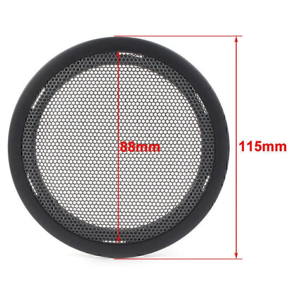 Black Speaker Trim Cover Decoration Universal for BMW 3 Series F30 F35 4 Series