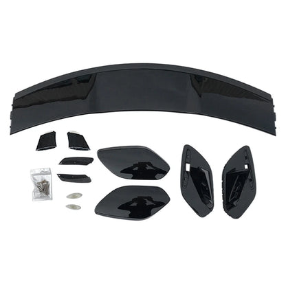 Black Rear Roof Spoiler Wing Kit For Mercedes Benz A Class W177 A160 A180 19-24