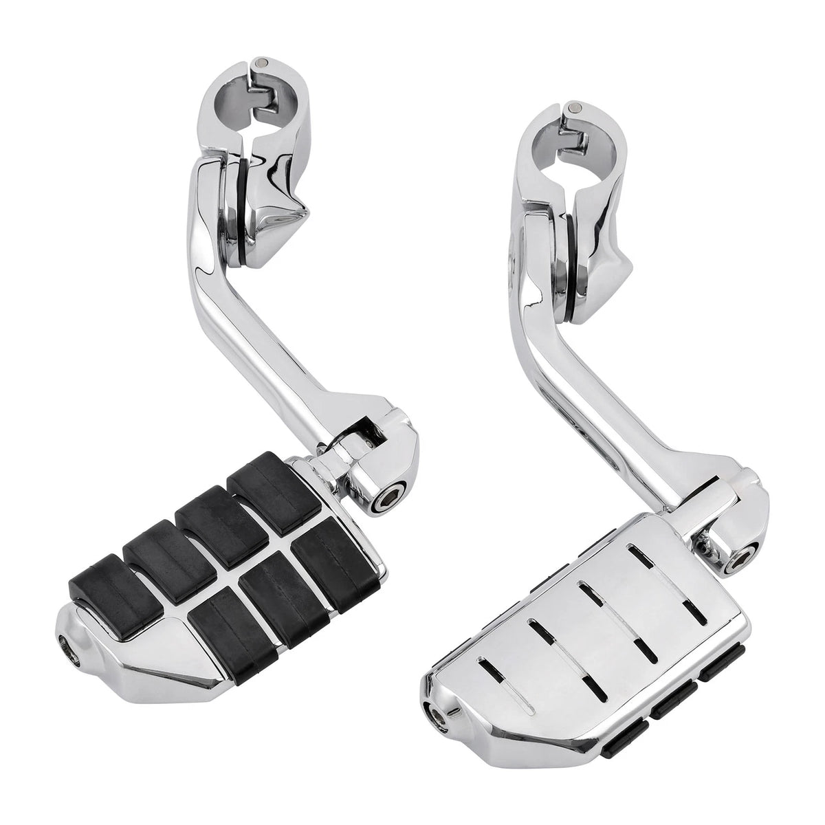 32mm Long Highway Foot Pegs Footrests Fit For Harley Touring Electra Road Glide