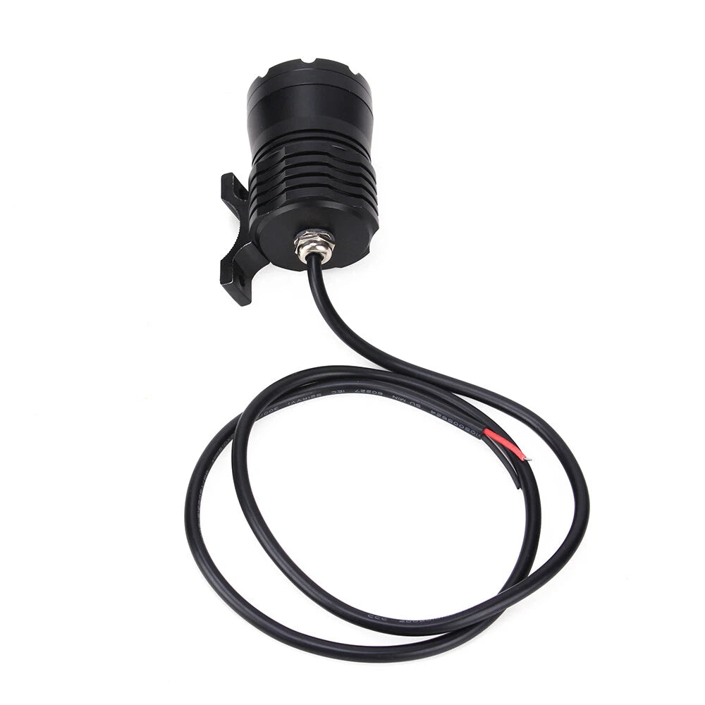 1Pcs 4LED White Motorcycle Headlight Spot Lights Fog Lamp Waterproof