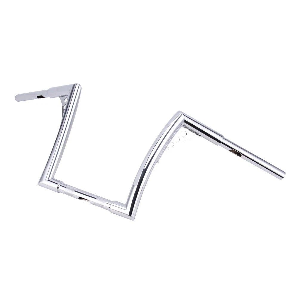 12" Rise 1-1/4" Ape Hanger Handlebar Drag Bars For Harley FLST FXST XL 883 1200