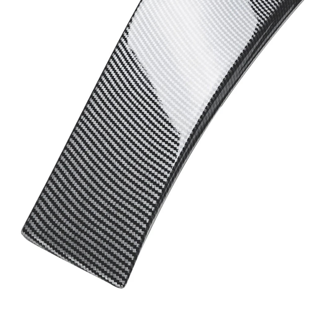 Carbon Fiber Look Rear Window Roof Spoiler Wing Lip For BMW X6 E71 E72 2008-2014