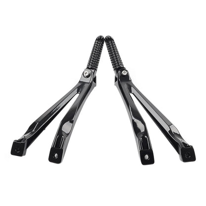 Rear Passenger Footrests Foot Pegs Bracket For Yamaha YZF R1 2004-2008 Black