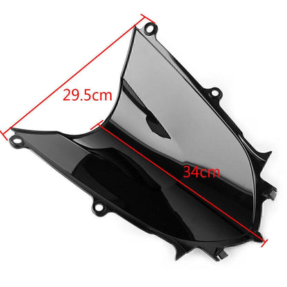 Fit Yamaha YZF 600 R6 2017 2018 Clear Front Windshield Windscreen Wind Screen