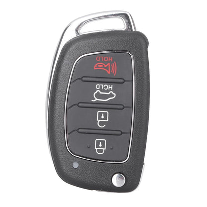 Car Keyless 4 Buttons Remote Key FOB Shell Case For 13-14 Hyundai Santa Fe ix45