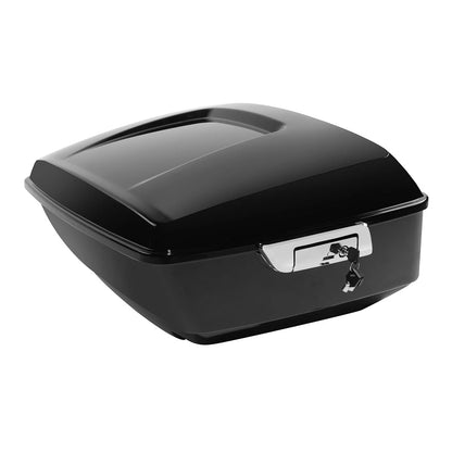 King Trunk Luggage Pad LED Tail Light Rack Mount For Harley Street Glide 2009-13