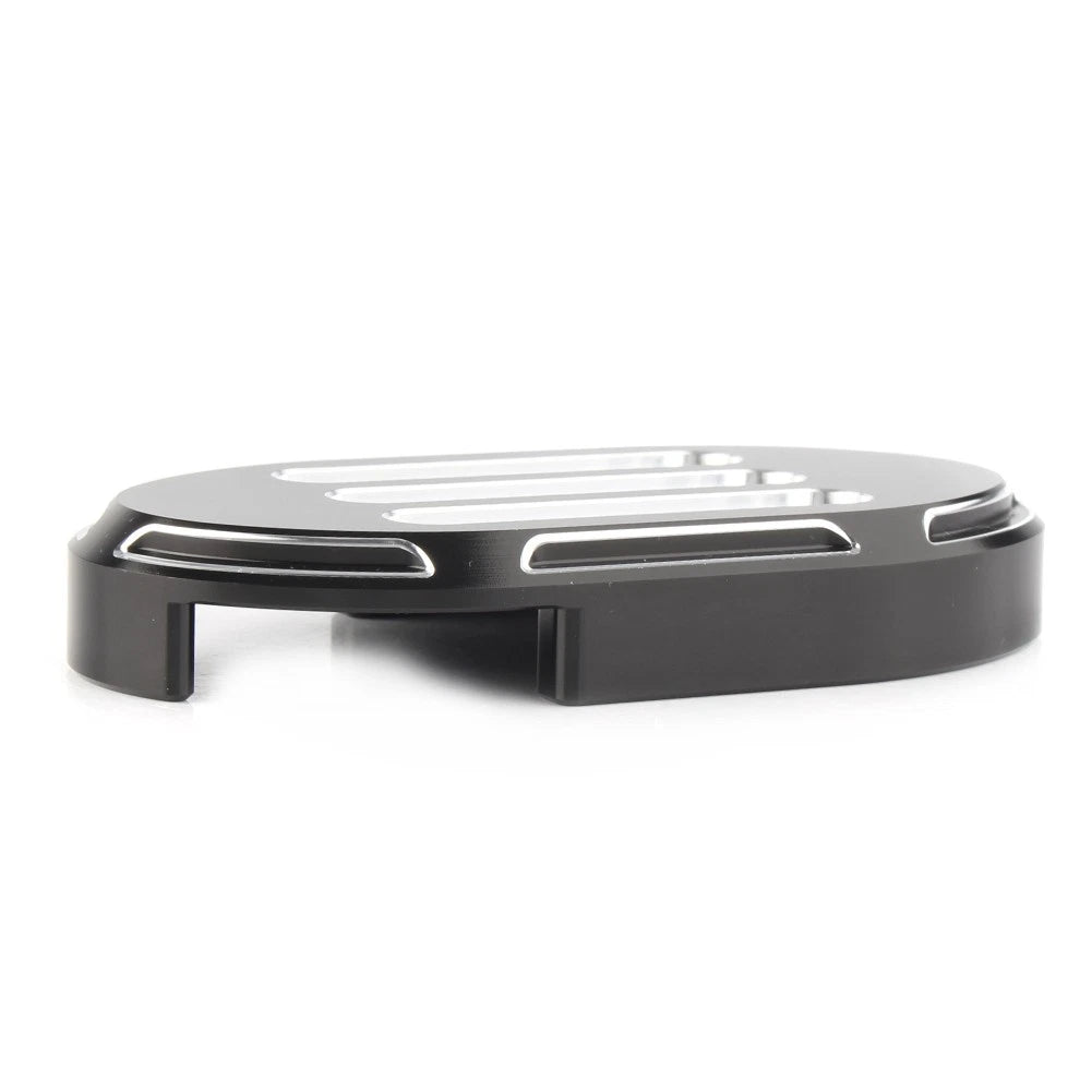Black Aluminum Brake Pedal Pad Cover Footreats For Harley Sportster 883XL 1200XL