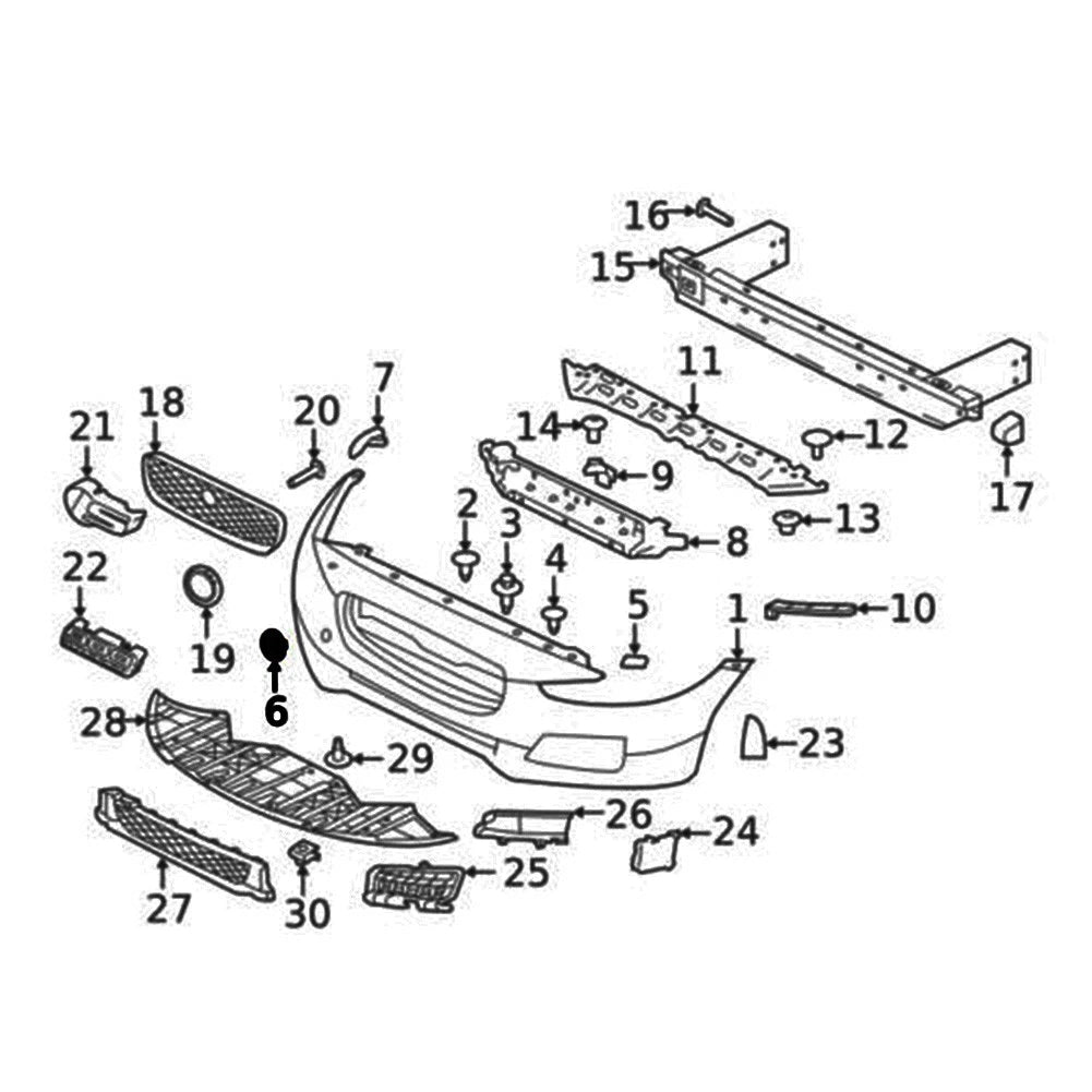 Front Bumper Tow Eye Cover ABS Plastic For Jaguar XE X760 2015-2019 T4N5863LML