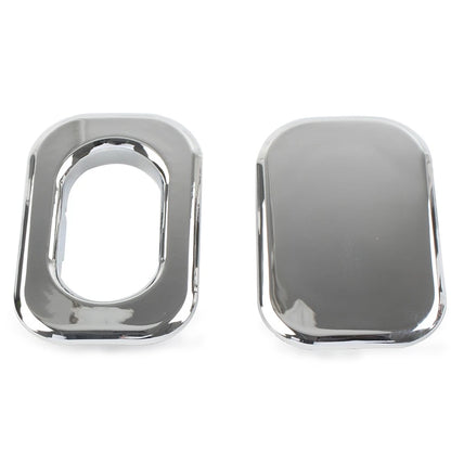 Chrome Antenna Hole Accent + Filler Cover For Harley Road Street Glide FLHR FLHX