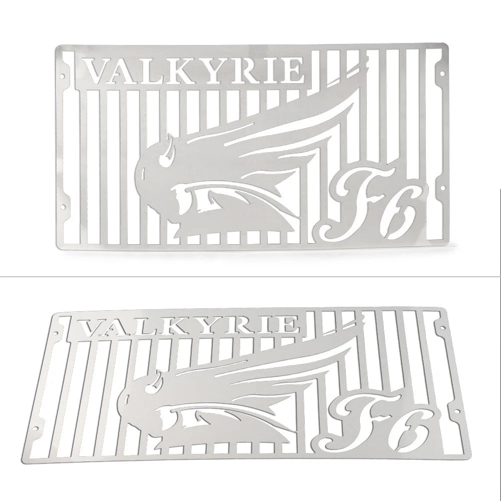 Radiator Grille Guard Cover Protector Fit Honda Valkyrie GL 1500 All Year Chrome