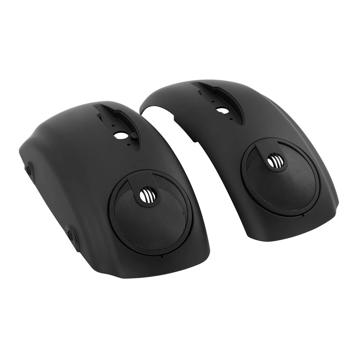 Matte Hard Saddlebag Lids 6.5'' Speaker Cutout Fit For Indian 16-23 Springfield