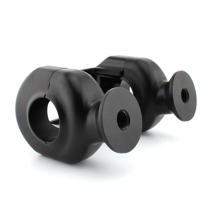 1 1/4" Handlebar 32mm Riser Top Clamp Kit For Harley Softail Street Bob Black