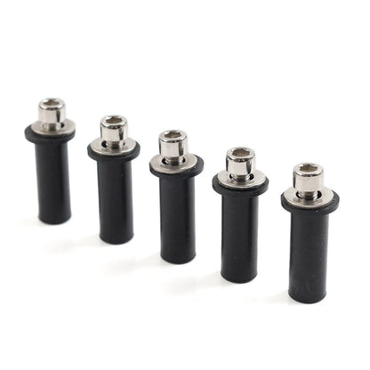 5pcs Windshield Bolts Screws Nut Kit For Harley Road Glide Motorcycle Chrome